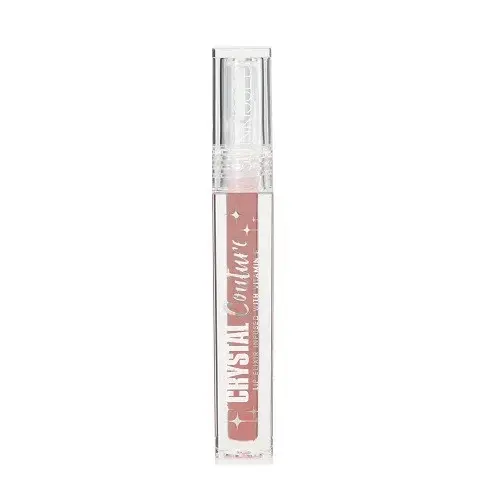 Luciu de Buze, Sunkissed, Crystal Couture Lip Elixir, Vitamina E, Maro, Golden, 3.5 ml