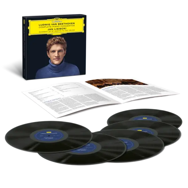 Ludwig van Beethoven: Complete Piano Concertos (5xVinyl) | Jan Lisiecki, Academy of St Martin in the Fields