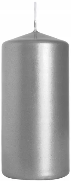 Lumânare Bispol Aura - argintiu , 150 g