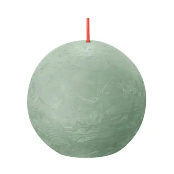 Lumanare Glob, Verde, 76 mm