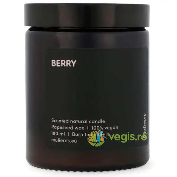 Lumanare Naturala Berry 180ml