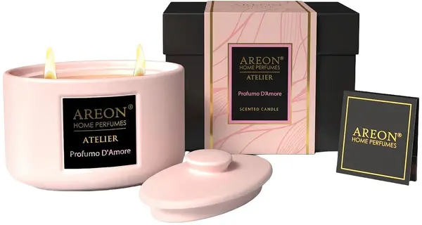 Lumânare parfumată Areon Atelier - Profumo D'Amore