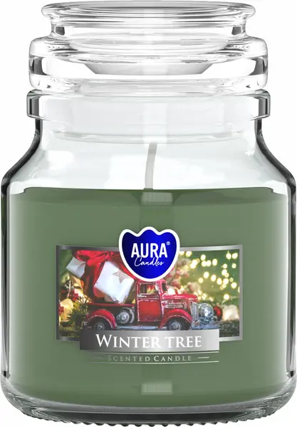 Lumânare parfumată Bispol Aura - Winter Tree, 120 g