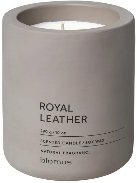 Lumânare parfumată Blomus Fraga - L, Royal Leather, Satellite