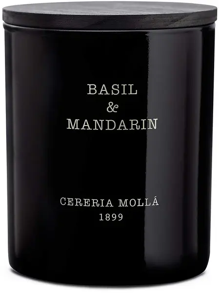 Lumânare parfumată Cereria Molla - Basil & Mandarin, 230 g