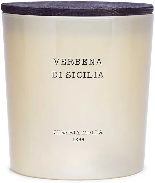 Lumânare parfumată Cereria Molla - Verbena di Sicilia, 600 g