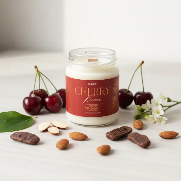 Lumânare parfumată Cherry Dream - cireșe, vișine și boabe tonka