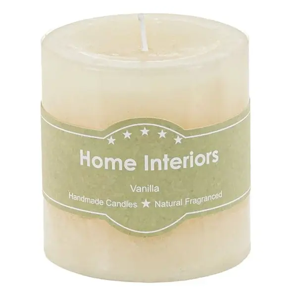 Lumanare parfumata cu aroma de vanilie, 210 grame,6.5x7 cm