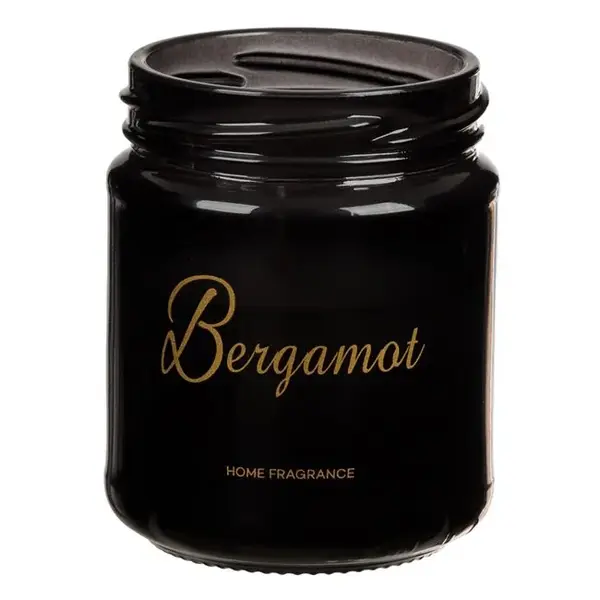Lumanare parfumata cu aroma proaspata de bergamota , in pahar, 6,5x8,5cm