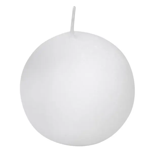 Lumanare parfumata cu aroma proaspata de Iasomie alba, alb, 5x5 cm