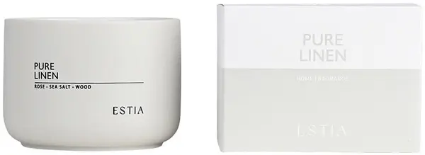 Lumânare parfumată Estia - Pure Linen, 280 g