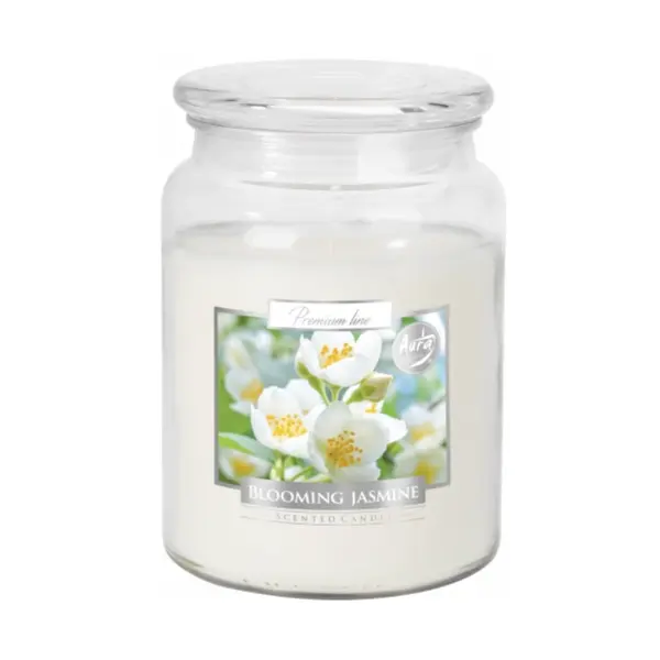 Lumanare Parfumata in Borcan cu Capac Iasomie Blooming Jasmine, 100 Ore