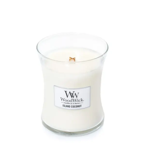 Lumanare parfumata - Medium - Island Coconut | WoodWick