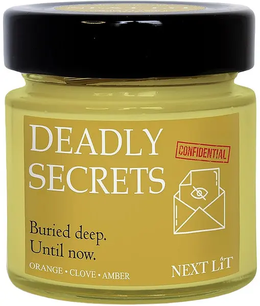 Lumânare parfumată Next Lit Burning Tropes - Deadly Secrets, 100 g