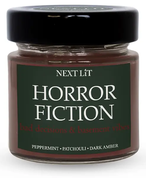 Lumânare parfumată Next Lit Genre Tales - Horror Fiction, 180 g