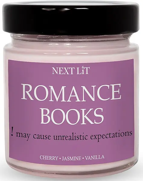 Lumânare parfumată Next Lit Genre Tales - Romance Books, 180 g