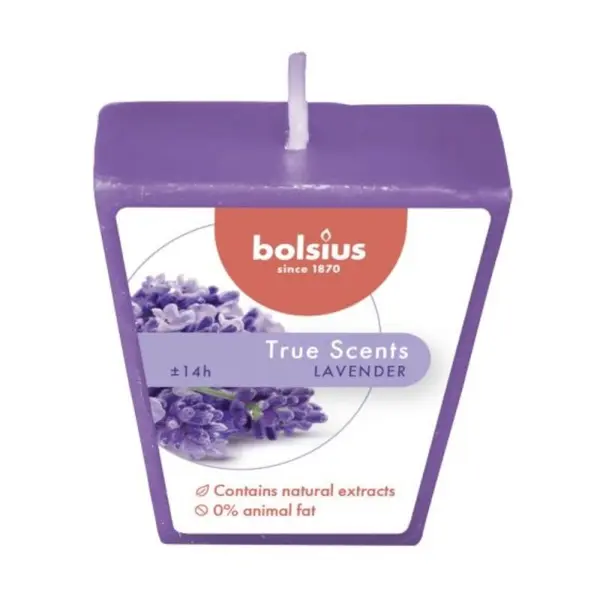 Lumanare Parfumata Piramida, Lavanda, 14 Ore
