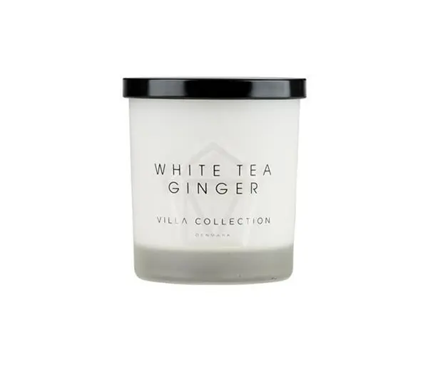 Lumanare parfumata - White Tea Ginger - White Glass | F&H of Scandinavia