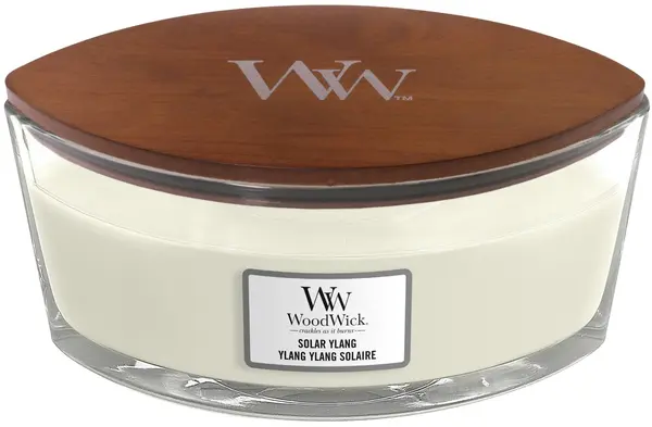Lumânare parfumată WoodWick Solar Ylang, 453.6 g