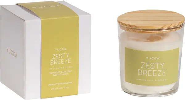 Lumânare parfumată Yucca - Zesty Breeze, 210 g