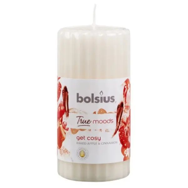 Lumanare Stalp 120 x 58 mm Bolsius, Mar Copt si Scortisoara