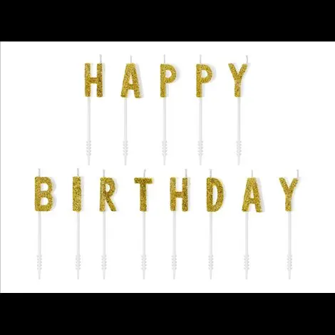 Lumanari happy birthday