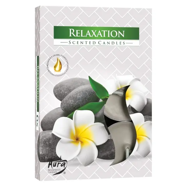 Lumanari Pastila, pentru Relaxare, 4 Ore, 6 Bucati