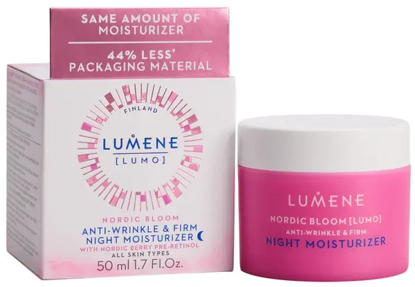 Lumene Lumo Crema lifting de noapte Nordic Bloom, 50 ml