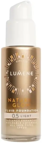 Lumene Natural Glow Fond de ten efect luminos, 0.5 Light, SPF20, 30 ml