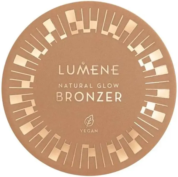 Lumene Natural Glow Pudră vegană bronzantă pentru conturare, 1 Arctic Summer, 10 g
