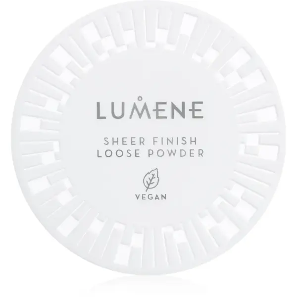 Lumene Nordic Makeup Sheer Finish pudra mata transparenta 8 g