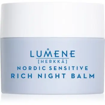 Lumene Nordic Sensitive [HERKKÄ] Rich Night Balm balsam de noapte cu efect calmant pentru piele sensibilă