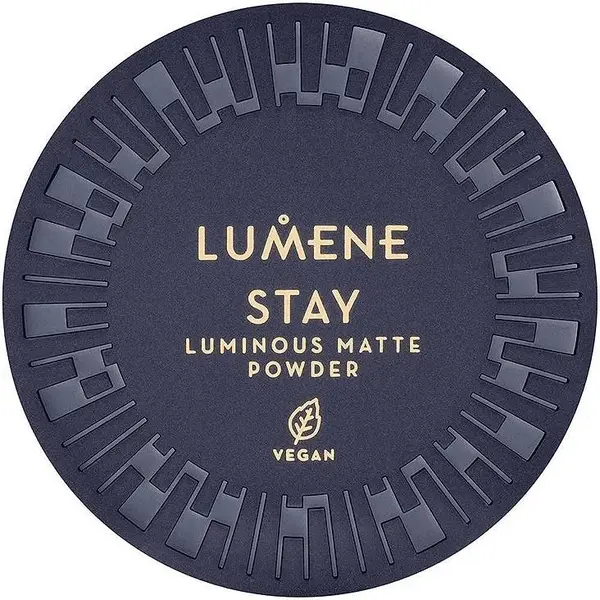Lumene Pudră matifiantă vegană Stay Luminous, Shade 3, 10 g