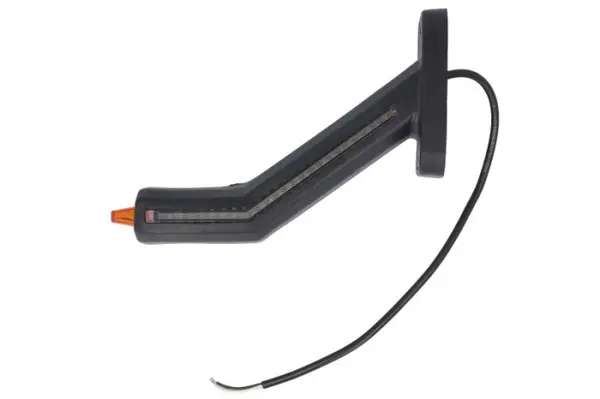 Lumina clarificare stanga, portocaliu rosu alb, LED, suprafata, lungime cablu 400mm, cu brat lung, 12 24V (cu functie de semnalizator lateral, IP6K9K)