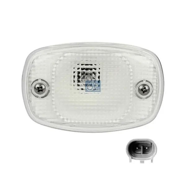 Lumina delimitare dreapta, alb, 12 24V potrivit IVECO STRALIS I 02.02-