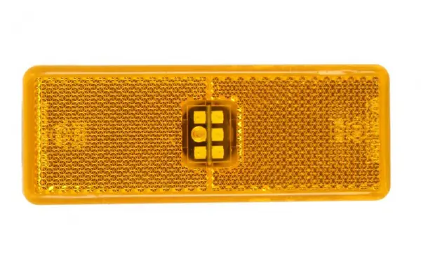 Lumina delimitare stanga dreapta, galben, LED, inaltime 45mm; latime 120mm; adancime 7,5 43,9 120mm 24V potrivit MERCEDES ACTROS, ACTROS MP2 MP3, ACTROS MP4 MP5, ANTOS, AROCS, ATEGO 2 04.96-