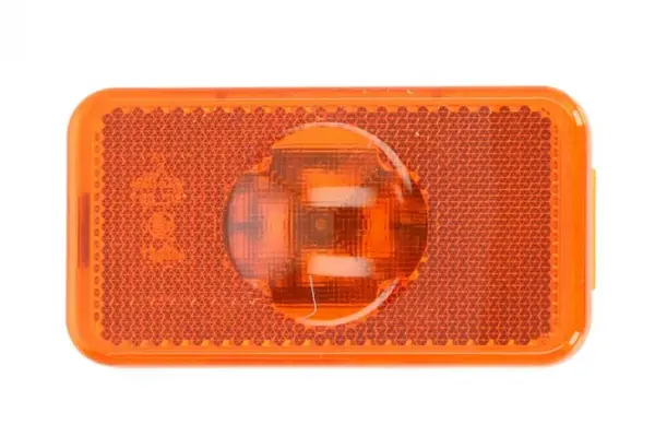 Lumina delimitare stanga dreapta, portocaliu, LED, inaltime 54mm; latime 102mm fara prindere, 24V