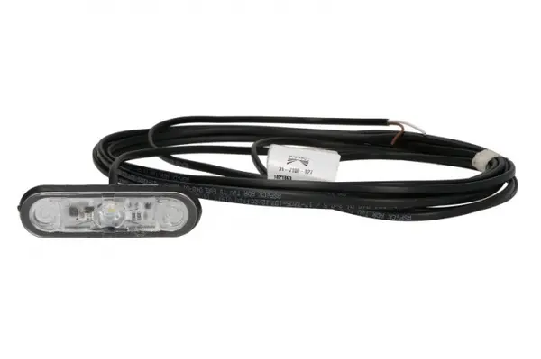 Lumina delimitare stanga dreapta; POSIPOINT II, alb, LED, inaltime 24,3mm; latime 81,4mm; adancime 20mm lungime cablu 5000mm, 12 24V (POSIPOINT II)