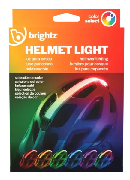 Lumina LED RGB pentru casca