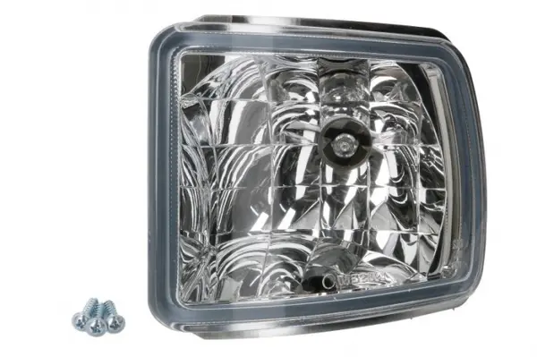 Lumina lucru (H27, 12V, lungime: 123mm, inaltime: 115mm, adancime: 121mm, cu bec; stanga) potrivit JOHN DEERE 5000, 6000