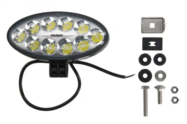 Lumina lucru (LED, 12 24V, 35W, 4000lm, numar elemente LED: 10, lungime: 176mm, inaltime: 87mm, adancime: 86mm, lungime cablu: 0,5m, lumina focalizata)
