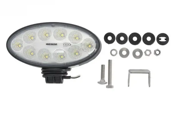 Lumina lucru (LED, 12 24V, 40W, 4000lm, numar elemente LED: 10, lungime: 176mm, inaltime: 87mm, adancime: 86mm, lungime cablu: 0,5m)