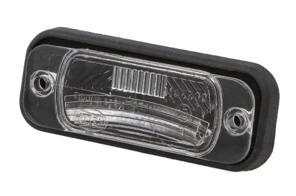 Lumina numar inmatriculare (C5W, 12V, culoare: negru, culoare sticla: transparent, 32x33mm) potrivit CLAAS XERION; JOHN DEERE 100, 1000, 200, 2000, 300, 400, 500, 5000, 600, 6000