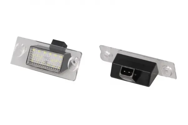 Lumina numar inmatriculare, culoare lumina: alb, 12V, cu aprobare circulatie potrivit AUDI A3, A4 B5 11.94-05.03