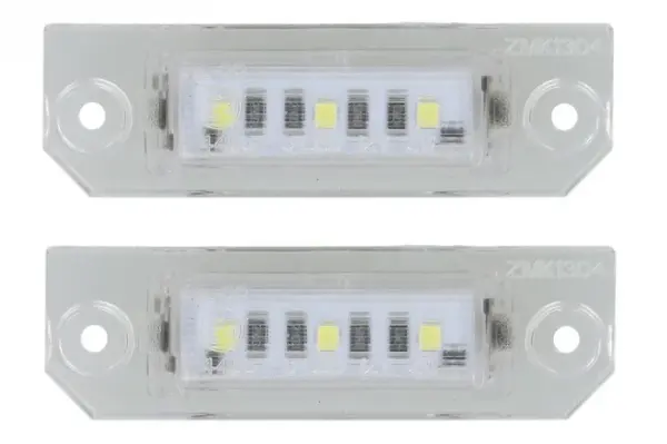 Lumina numar inmatriculare, culoare lumina: alb; set, 12V, cu aprobare circulatie potrivit VW GOLF IV 08.97-06.06