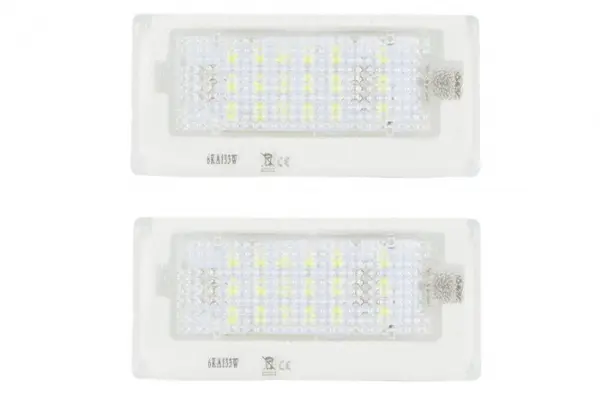 Lumina numar inmatriculare, culoare lumina: alb; set, 12V, cu aprobare circulatie potrivit MINI (R50, R53) 06.01-09.06
