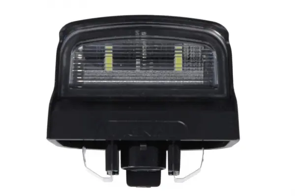 Lumina numar inmatriculare (LED, 12 24V, culoare: negru, culoare sticla: alb, conector: SUPERSEAL)