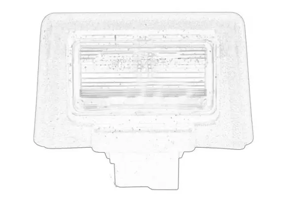 Lumina numar inmatriculare potrivit FORD TRANSIT TOURNEO CONNECT II 09.13-11.17