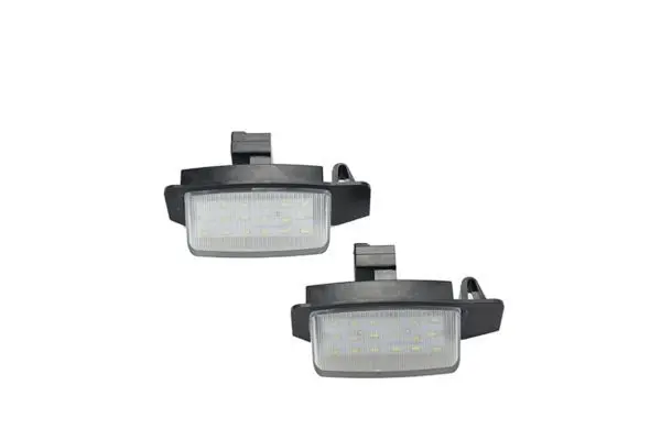 Lumina numar inmatriculare stanga dreapta potrivit CITROEN C-CROSSER; MITSUBISHI LANCER VIII, OUTLANDER II, OUTLANDER III; PEUGEOT 4007 1.5-3.0 11.06-