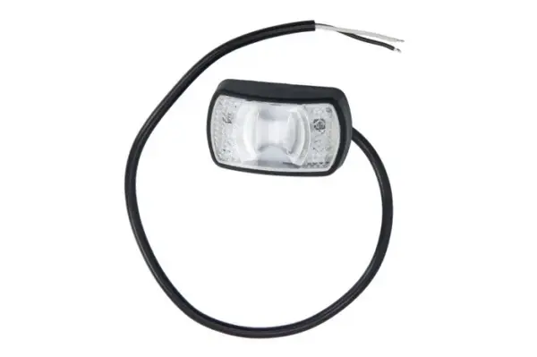 Lumini clarificare stanga dreapta, alb, LED, inaltime 42mm; latime 71mm; adancime 25mm, suprafata, lungime cablu 500mm, 12 24V (cu reflector)